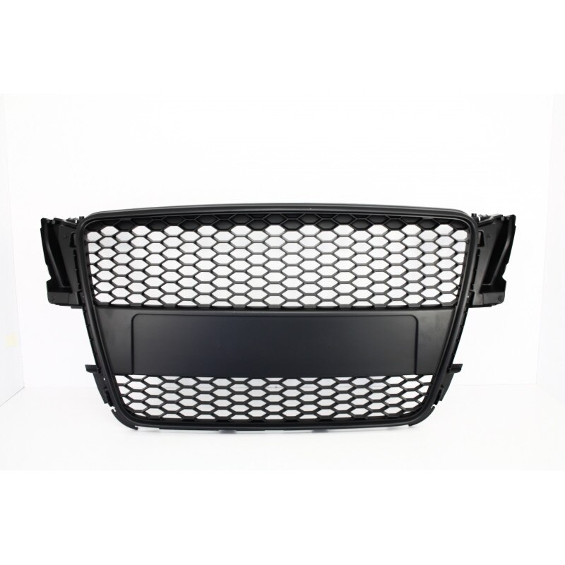 Grila Centrala AUDI A5 8T (2007-2011) RS Design Negru Mat