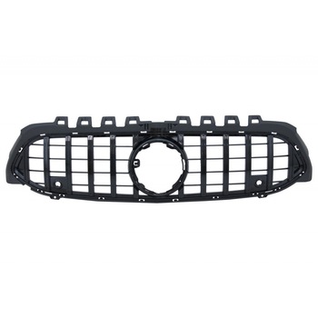 Grila Centrala Mercedes A-Class W177 V177 (04.2018-) GT-R Panamericana Design Negru Grila Centrala Mercedes A-Class W177 V177 (04.2018-) GT-R Panamericana Design Negru