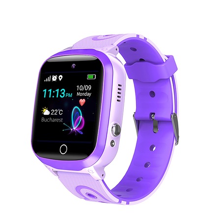 Ceas Smartwatch Pentru Copii Twinkler Tky Q15 Cu Functie Telefon Localizare Gps Istoric Traseu Apel De Monitorizare Camera Sos Joc Matematic Mov Cartela Sim Cadou Emag Ro