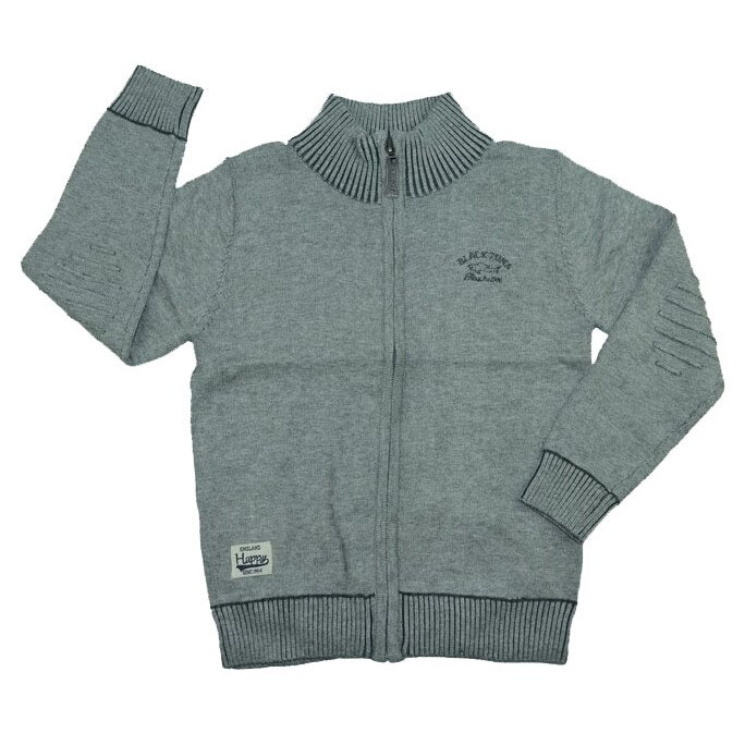 Cardigan maneca lunga baieti Happy House BL-264G, Gri