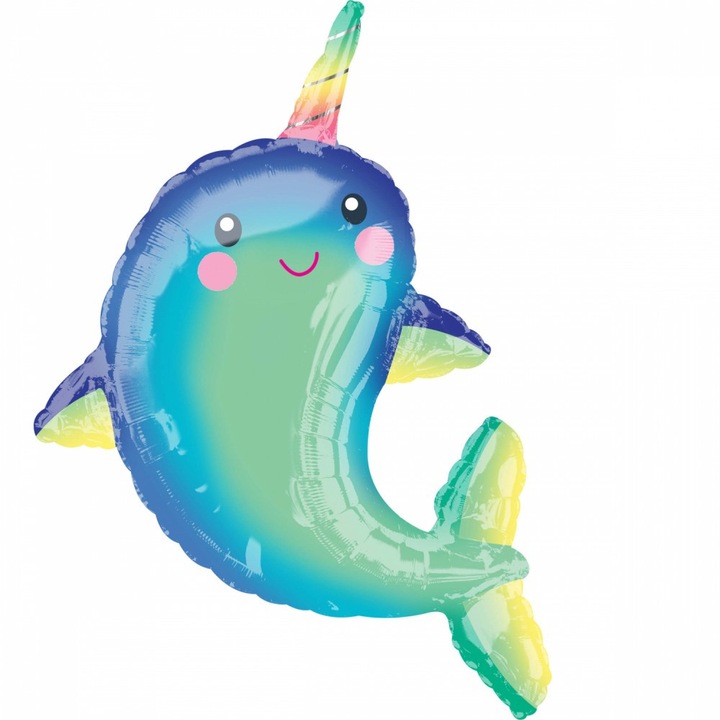 Balon, Amscan, Folie, 99 cm, Multicolor