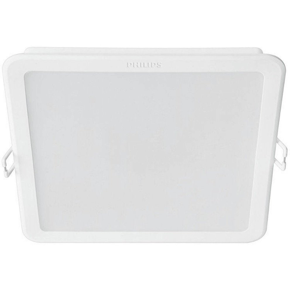 Spot patrat LED integrat Philips Meson, 17W, 1700 lm, A+, IP20, lumina neutra 16.5 cm