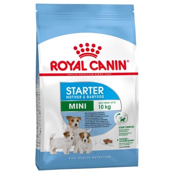 Hrana uscata pentru caini Royal Canin, Mini Starter Mother & Babydog, 1 Kg Hrana uscata pentru caini Royal Canin, Mini Starter Mother & Babydog, 1 Kg