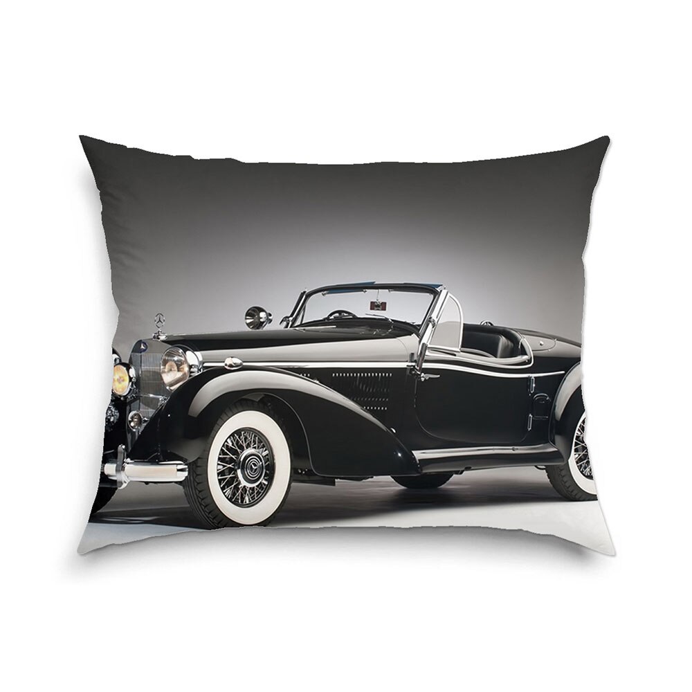 Perna decorativa Heartwork Masina de Epoca Superba, Decoratiuni pentru casa, 40 x 52 cm