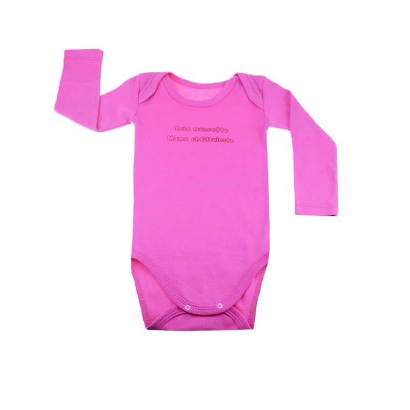 Body maneca lunga, fetite, Mini Bimbi, Fucsia