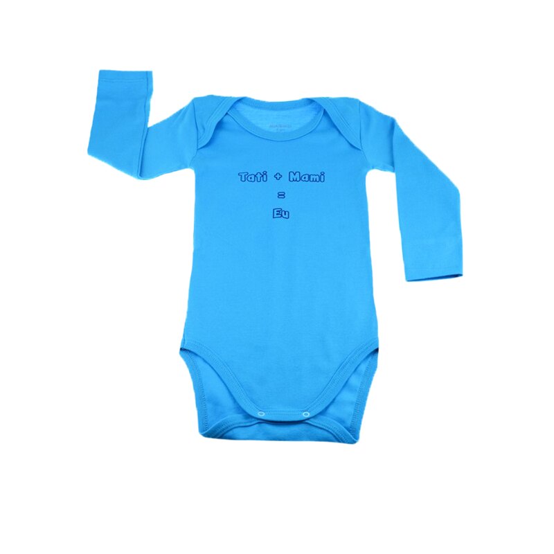 Body maneca lunga, bumbac, baieti, Mini Bimbi, Albastru