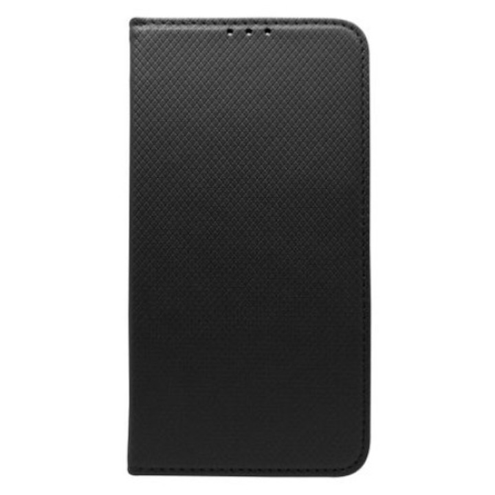 Smart Book Cover с магнитно затваряне за Samsung Galaxy A20 & Galaxy A30, черен