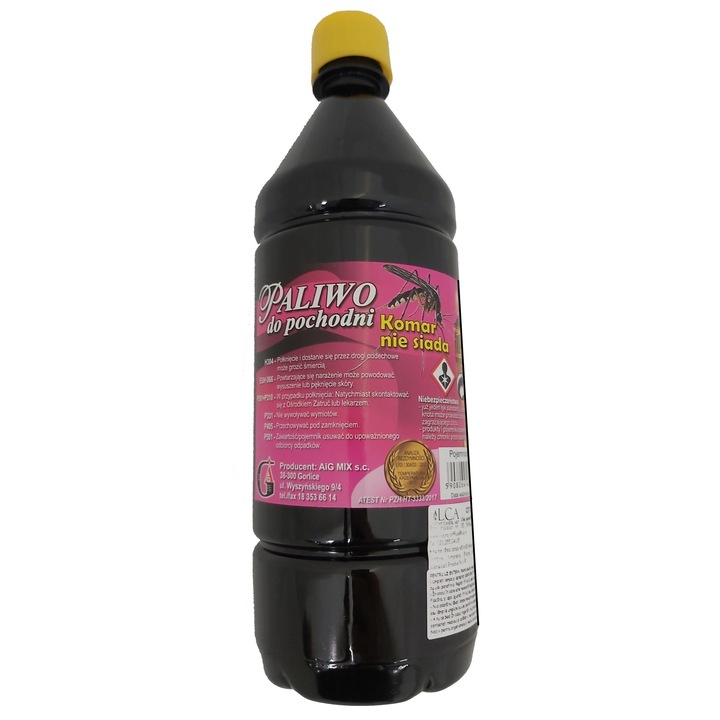 Ulei parafinic 1l pentru lampa si torte, parfumat, pentru indepartarea tantarilor