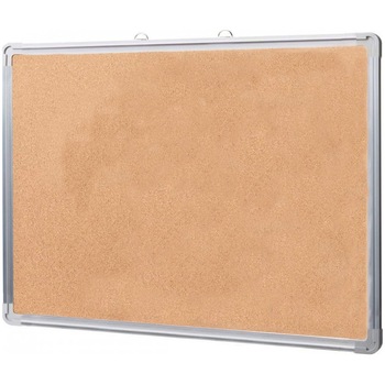 Panou din pluta ProCart 45x60 cm, rama aluminiu, afisare documente, maro Panou din pluta ProCart 45x60 cm, rama aluminiu, afisare documente, maro