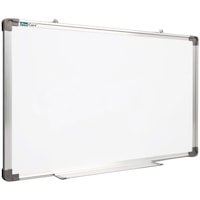 Tabla magnetica ProCart 90x150 cm, rama aluminiu, tavita markere, suprafata scriere otel