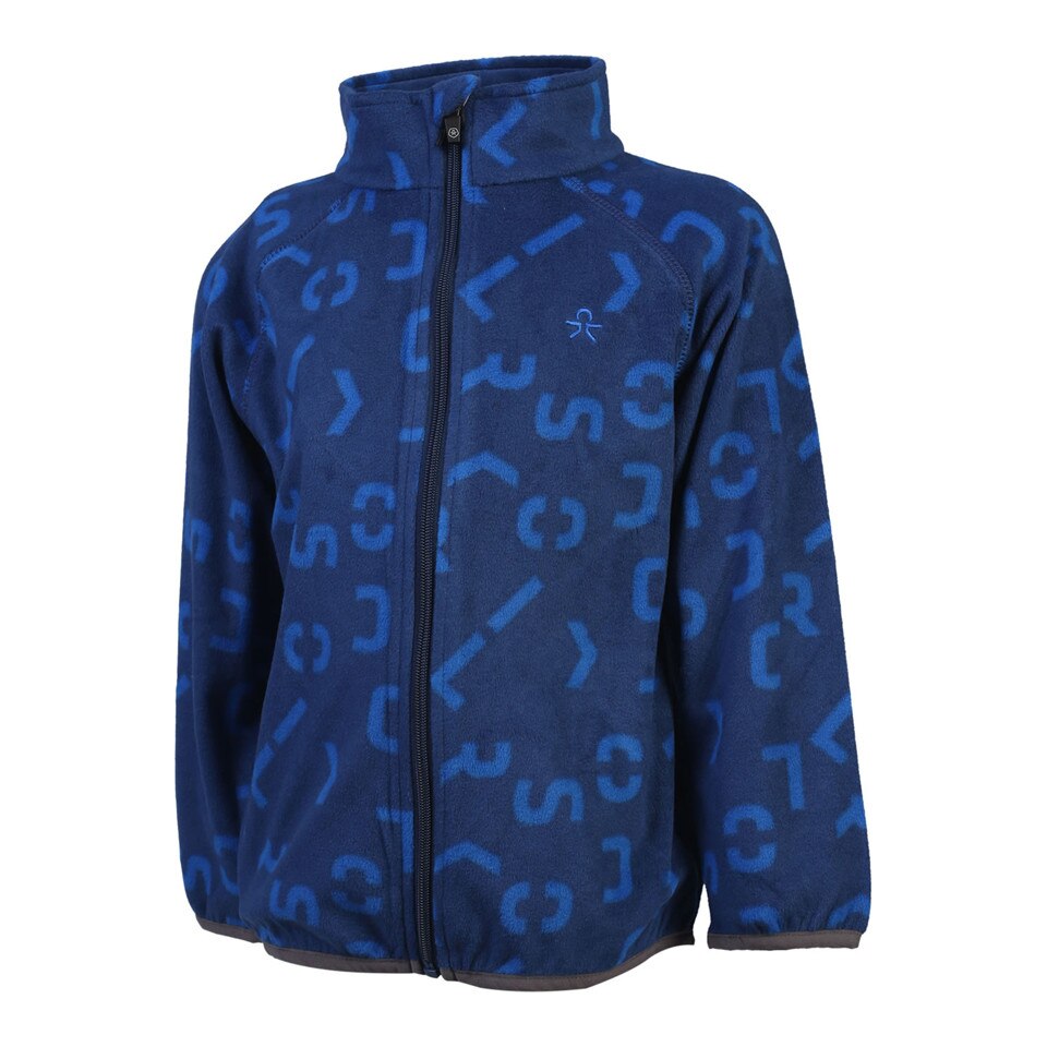 Cardigan Color Kids baieti, albastru/gri, marimea 140 cm, 10 ani