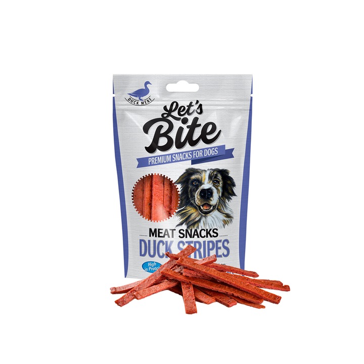 recompensa caine brit lets bite meat snacks batoane cu rata 80 g imagen 5_0_
6