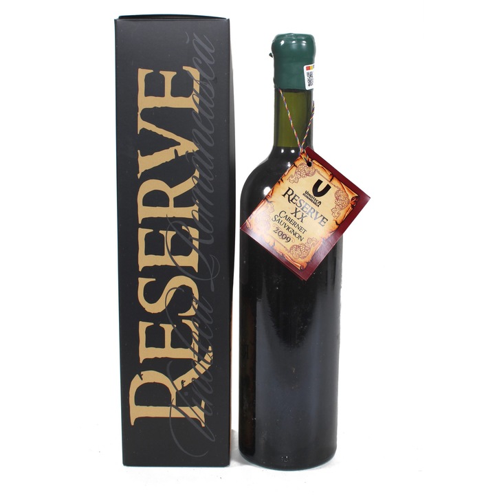 Vin rosu, Cabernet Sauvignon, Podgoria Bohotin, 2009, sec, Vinia, 0.75 l