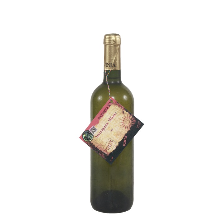 Vinia Fehérbor, Sauvignon Blanc, Podgoria Iasi, 2003, száraz, 0,75 l