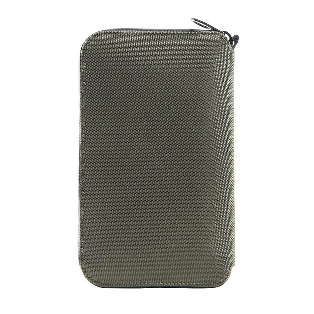 Incase Travel Passport Zip Wallet елегантен кожен портфейл (сив