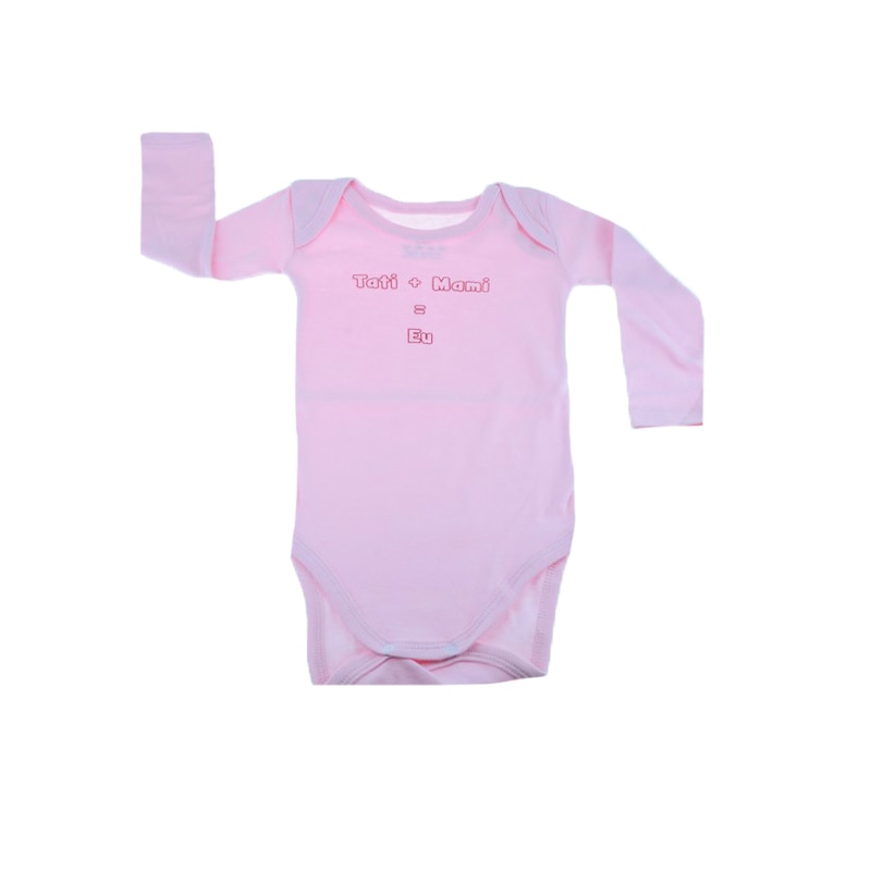 Body maneca lunga fetite Mini Bimbi, Roz