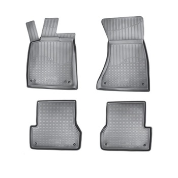 Set covorase auto cauciuc VagAuto pentru Audi A6 (4G:C7) (2011-2018) - 4 bucati, negru Set covorase auto cauciuc VagAuto pentru Audi A6 (4G:C7) (2011-2018) - 4 bucati, negru