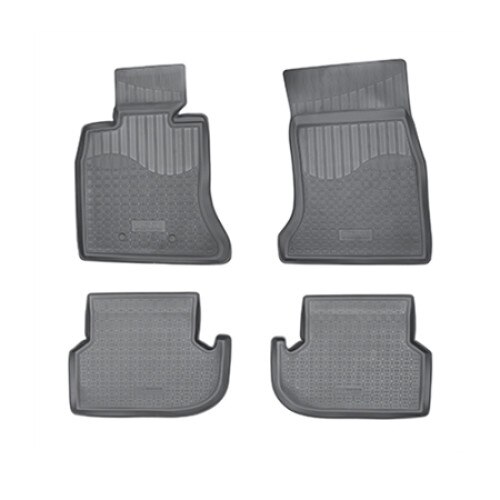 Set covorase auto cauciuc VagAuto pentru BMW 5 (f10) (2013) - 4 bucati, negru