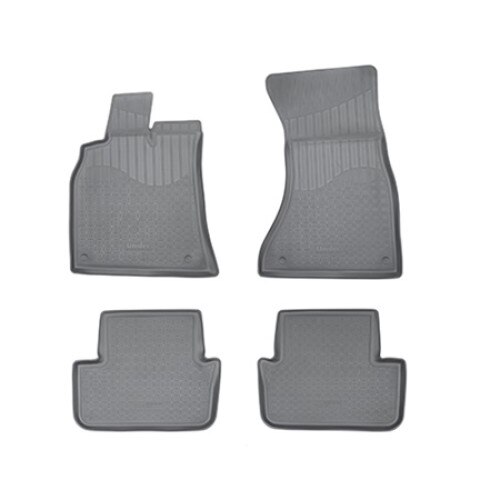 Set covorase auto cauciuc VagAuto pentru Audi A5 (B8:8t) (2009-2016) - 4 bucati, negru
