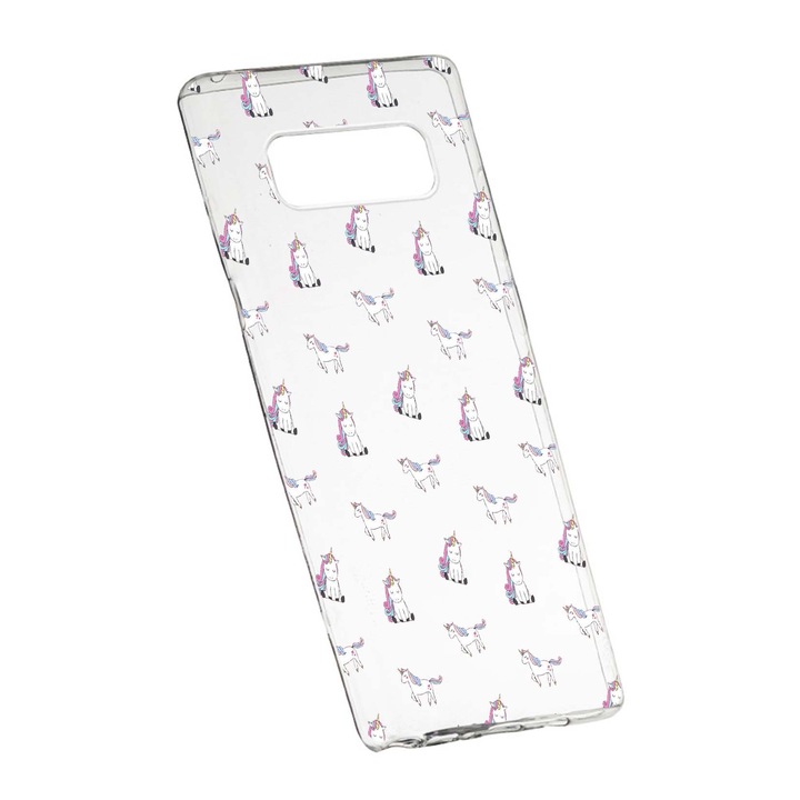 Husa de protectie Unicorn, pentru Samsung Galaxy Note 9, rezistenta la uzura, anti-alunecare, din silicon Premium, 522