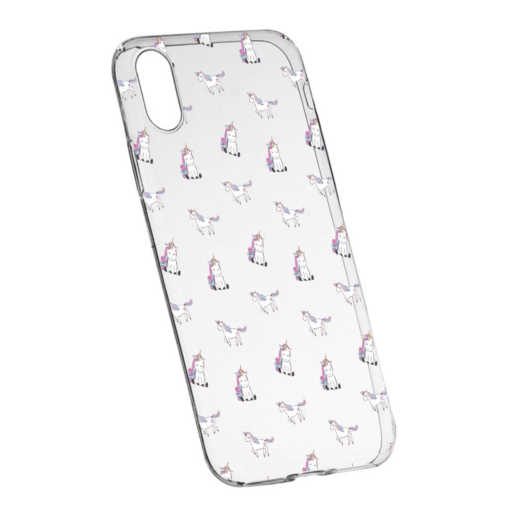 Husa de protectie Unicorn, pentru Apple iPhone X / XS, rezistenta la uzura, anti-alunecare, din silicon Premium, 522