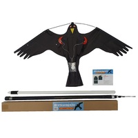 dispozitiv telescopic fibra de sticla 7 metri dotat cu zmeu soim - black hawk kite -120 m imagen 13_0_
0