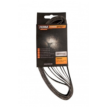 Set hartie abraziva pentru slefuitor de precizie electric Ferm, 8 bucati, 10mm Set hartie abraziva pentru slefuitor de precizie electric Ferm, 8 bucati, 10mm