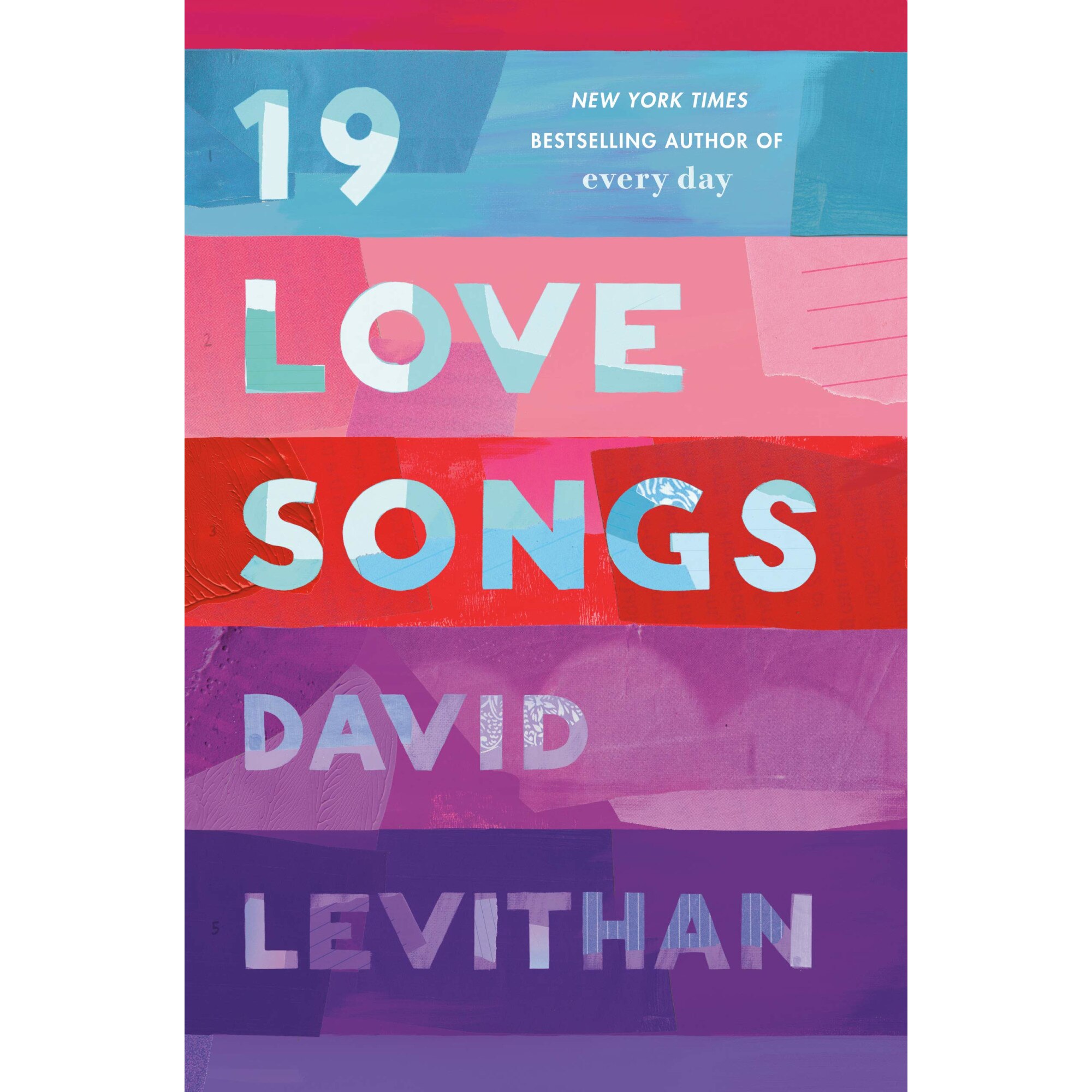 19 Love Songs - David Levithan, editia 2019