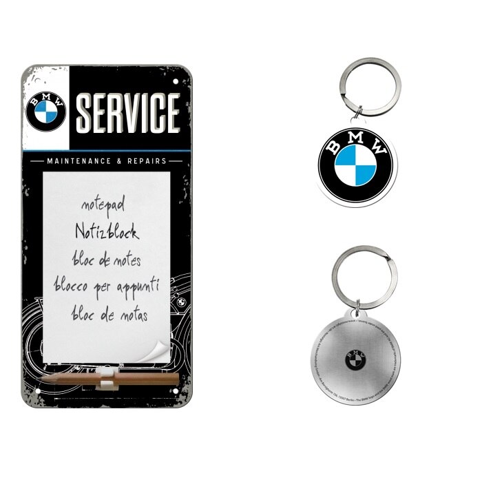 Pachet BMW - Notes magnetic si Breloc
