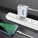 Зарядно Hoco Wall charger C75 Imperious Dual USB Port, 2.4А + Micro USB Кабел, Бял