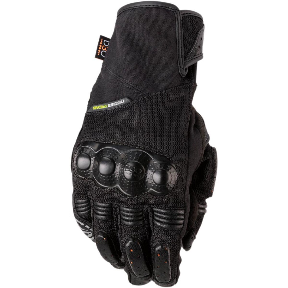 Manusi moto piele/textil Moose Racing ADV1 Air negru marime S