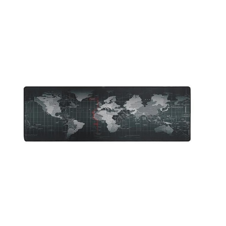 Подложка за мишка World Map XXL, 80x30x0.4 cm, LRTM