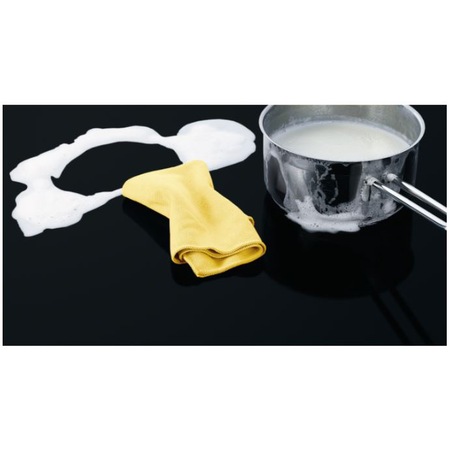 Plita incorporabila Zanussi ZIB6460CB, Inductie, 4 zone de gatire, Timer, Indicator caldura reziduala, 60 cm, Negru