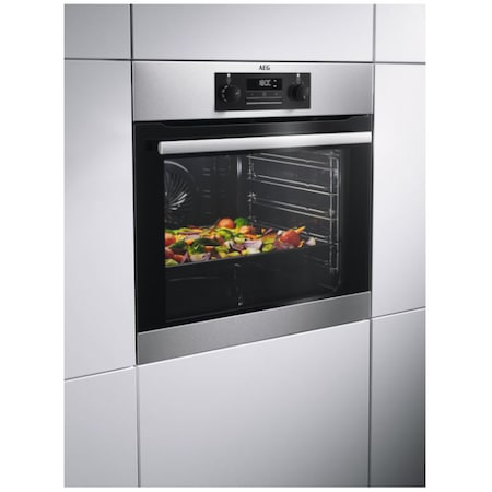Cuptor incorporabil AEG BES331110M, Electric, 71 l, Clasa A, SurroundCook, Display, Inox