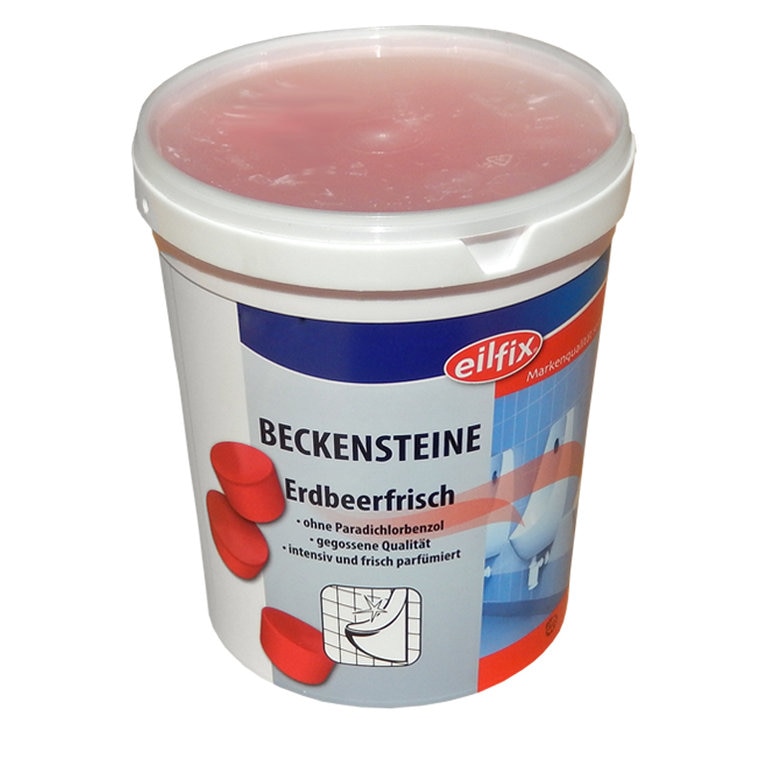 Pastile pisoar, Eilfix, Beckensteine BIO Erdbeer, 1 kg