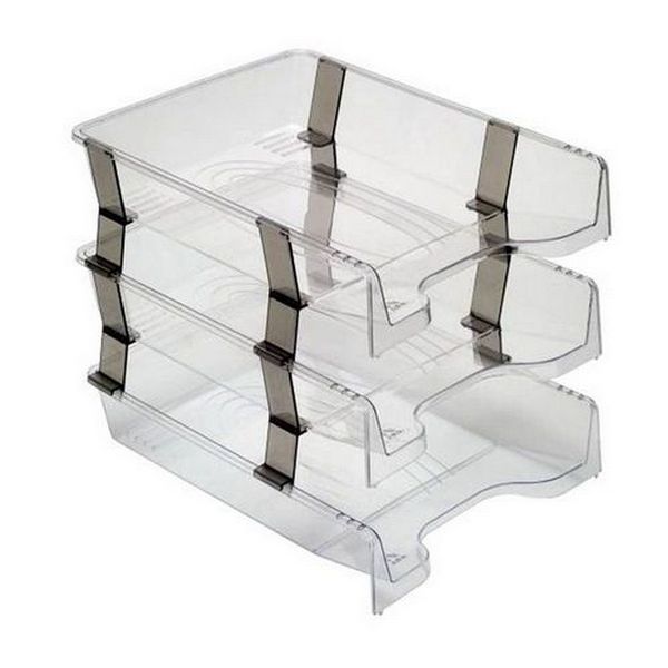 Set 3 tavite documente, transparent, Ark 3093