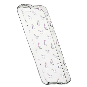 Husa de protectie Unicorn, pentru Apple iPhone 5 / 5S / SE, rezistenta la uzura, anti-alunecare, din silicon Premium, 522 Husa de protectie Unicorn, pentru Apple iPhone 5 / 5S / SE, rezistenta la uzura, anti-alunecare, din silicon Premium, 522