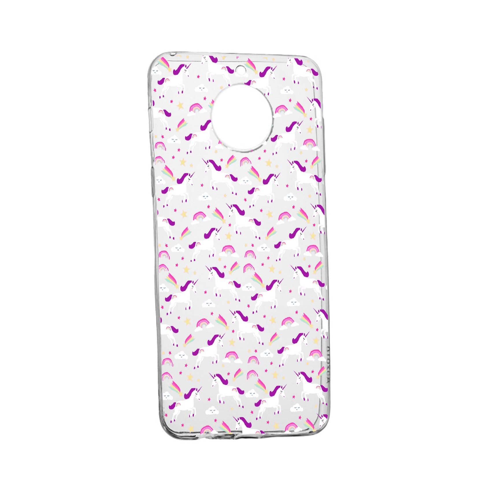 Husa de protectie Unicorn, pentru Motorola MOTO G6 PLUS, rezistenta la uzura, anti-alunecare, din silicon Premium, 520