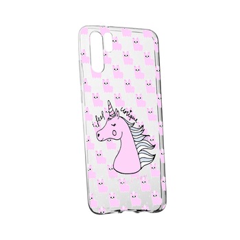 Husa de protectie Unicorn - I Feel Unique, pentru Samsung Galaxy Note 10 Plus, rezistenta la uzura, anti-alunecare, din silicon Premium, 521 Husa de protectie Unicorn - I Feel Unique, pentru Samsung Galaxy Note 10 Plus, rezistenta la uzura, anti-alunecare, din silicon Premium, 521