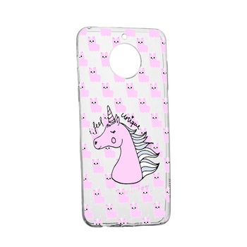 Husa de protectie Unicorn - I Feel Unique, pentru Motorola Moto G6 PLAY, rezistenta la uzura, anti-alunecare, din silicon Premium, 521 Husa de protectie Unicorn - I Feel Unique, pentru Motorola Moto G6 PLAY, rezistenta la uzura, anti-alunecare, din silicon Premium, 521