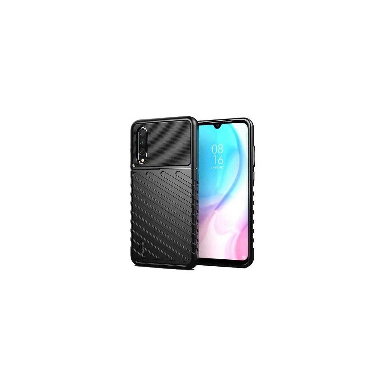 Husa Xiaomi Mi 9 Lite - iberry Thunder TPU Flexibil Negru