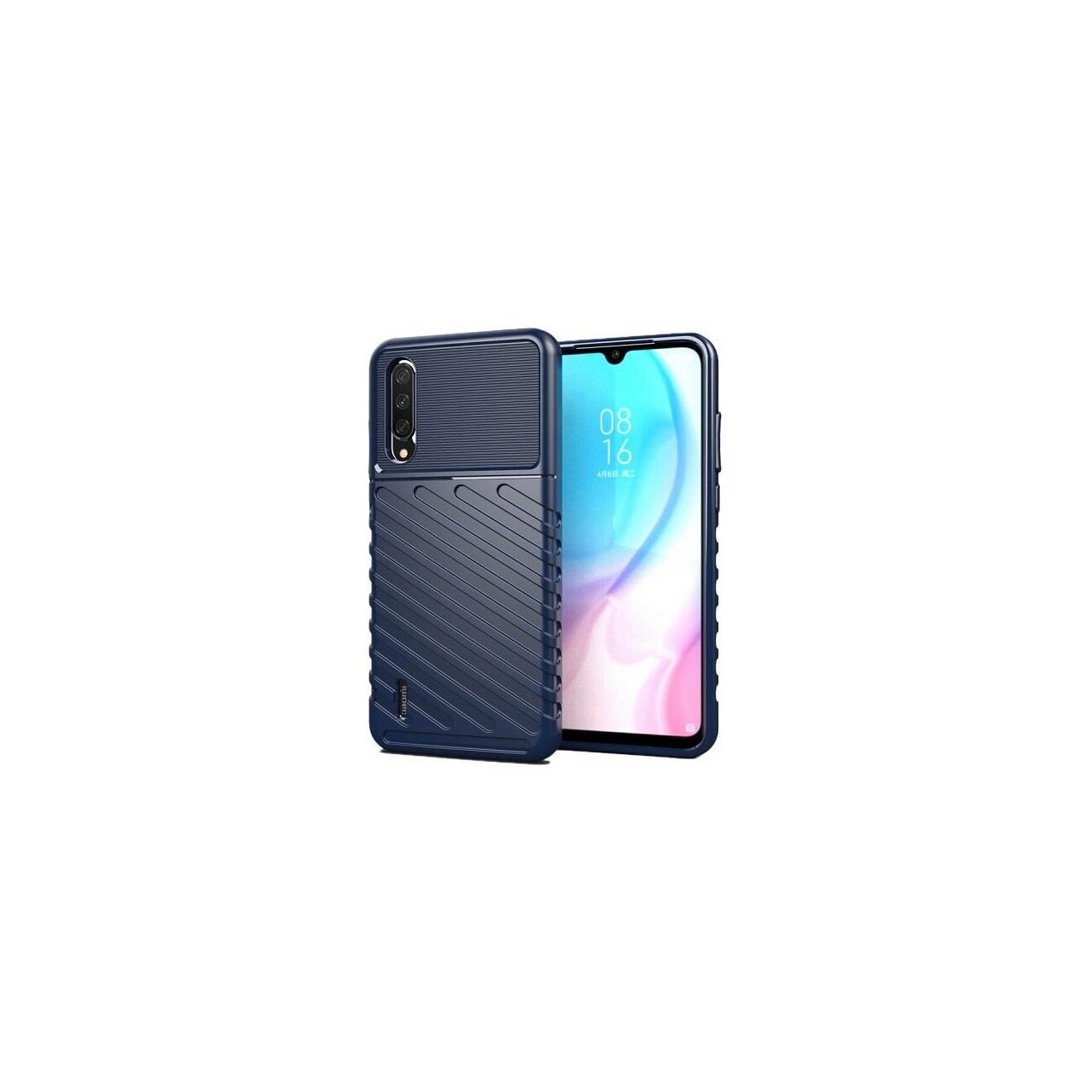 Husa Xiaomi Mi 9 Lite - iberry Thunder TPU Flexibil Albastru