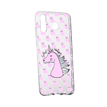 Husa de protectie Unicorn - I Feel Unique, pentru Samsung Galaxy A30, rezistenta la uzura, anti-alunecare, din silicon Premium, 521 Husa de protectie Unicorn - I Feel Unique, pentru Samsung Galaxy A30, rezistenta la uzura, anti-alunecare, din silicon Premium, 521
