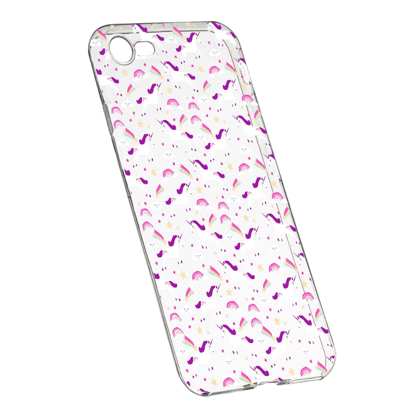 Husa de protectie Unicorn, pentru Apple iPhone 7 / 8, rezistenta la uzura, anti-alunecare, din silicon Premium, 520