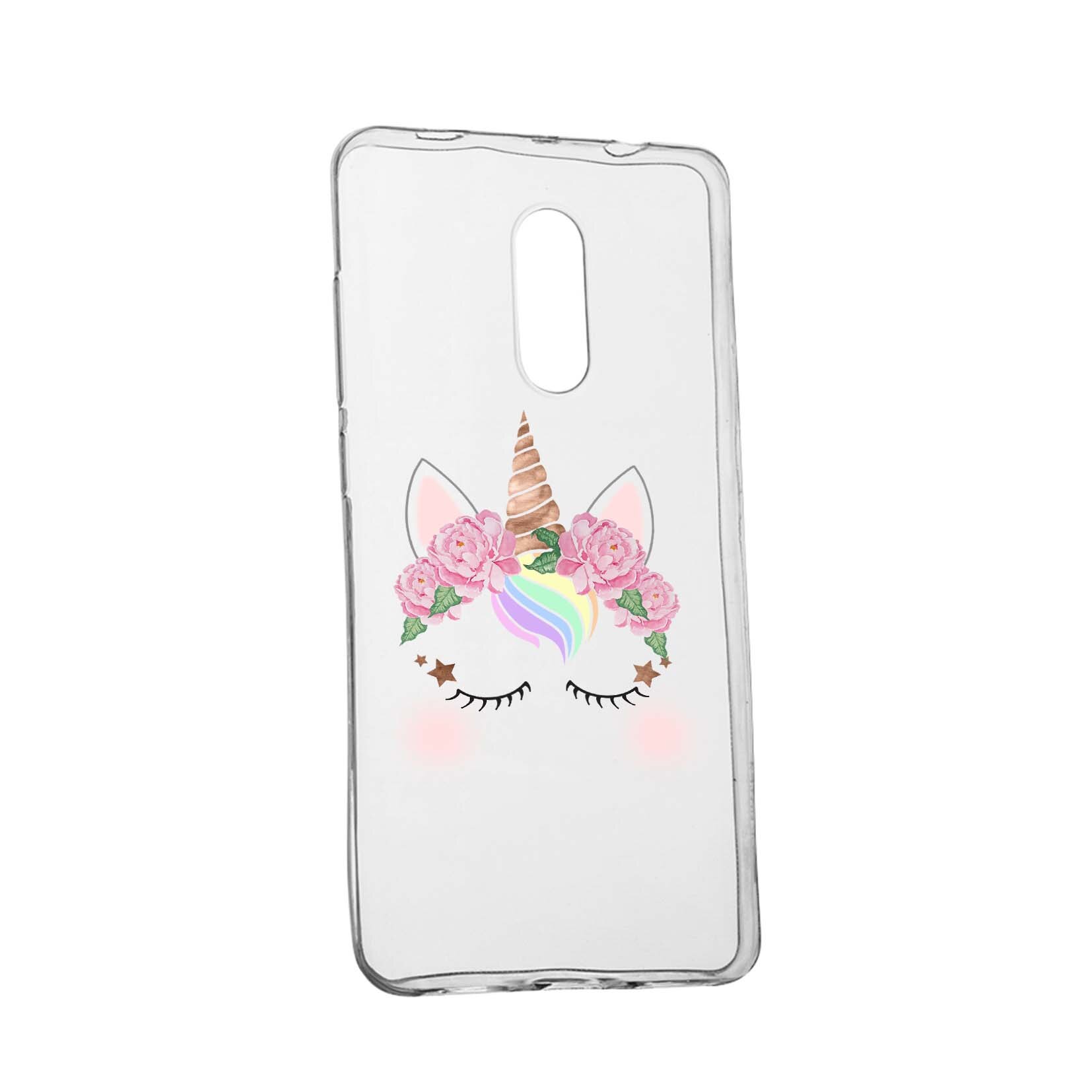 Husa de protectie Unicorn, pentru Nokia 6 2018, rezistenta la uzura, anti-alunecare, din silicon Premium, 525