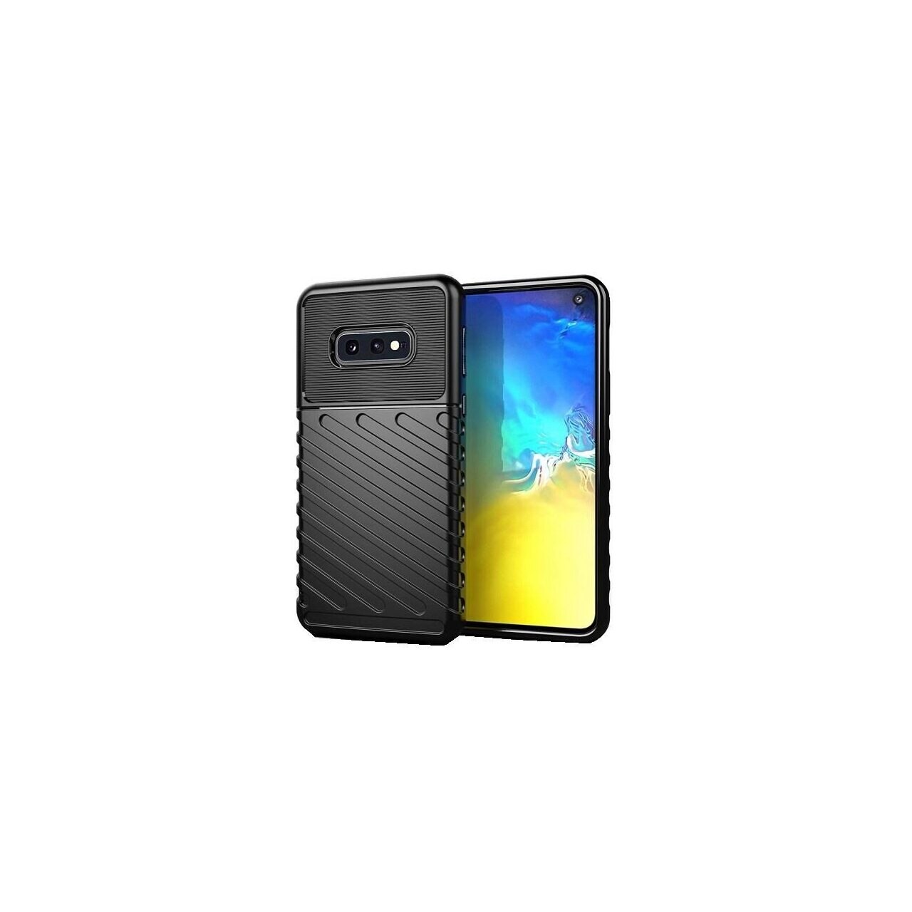 Husa Samsung Galaxy S10e - iberry Thunder TPU Flexibil Negru