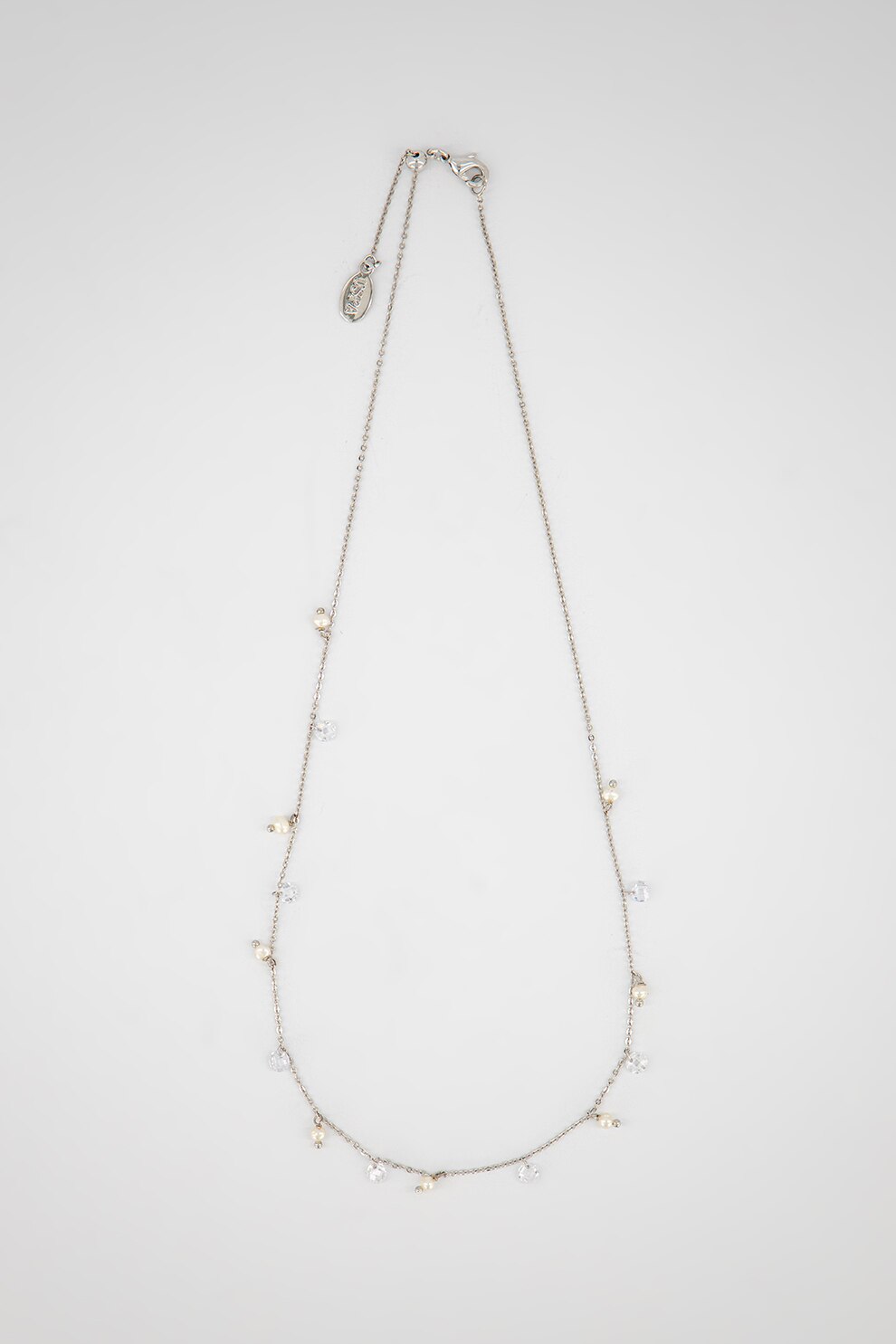 U.S. Polo Assn., Colier cu multiple pandantive Mirabelle, Argintiu
