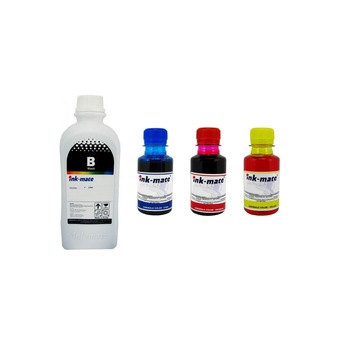 Pachet flacon refill cerneala Ink-Mate 1300ml GI-490BK negru 1000ml GI-490C cyan 100ml GI-490M magenta 100ml GI-490Y galben 100ml compatibil Canon Pachet flacon refill cerneala Ink-Mate 1300ml GI-490BK negru 1000ml GI-490C cyan 100ml GI-490M magenta 100ml GI-490Y galben 100ml compatibil Canon