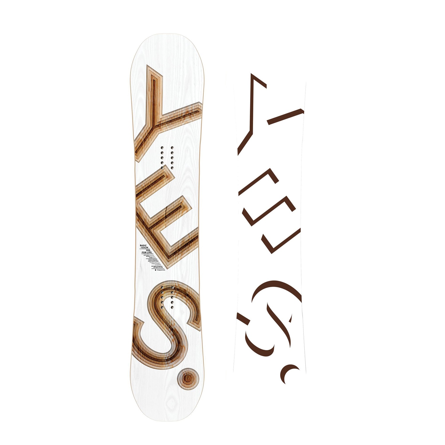 Placa snowboard pentru barbati YES Basic 155cm 19/20
