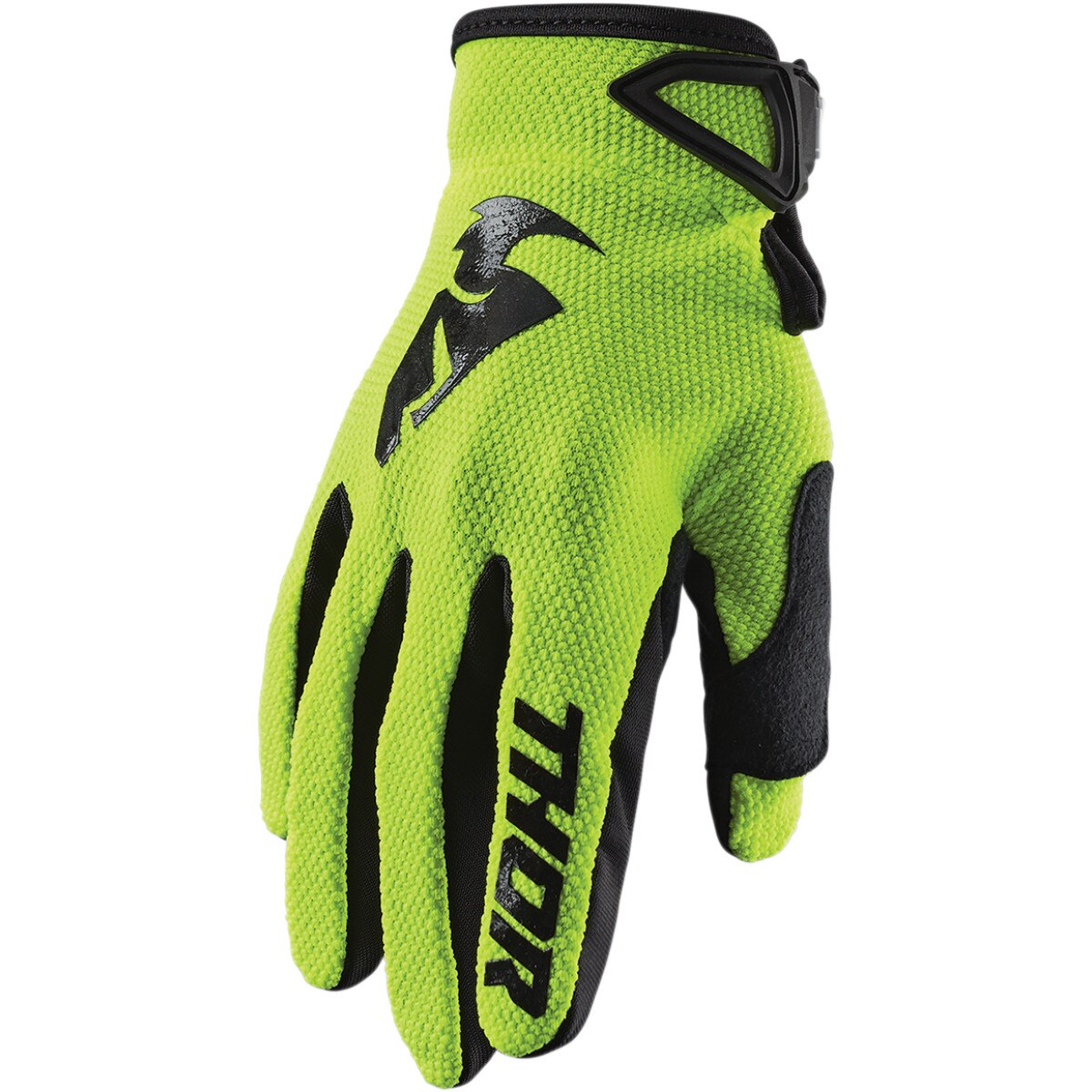 Manusi motocross copii Thor Sector culoare verde marime XS